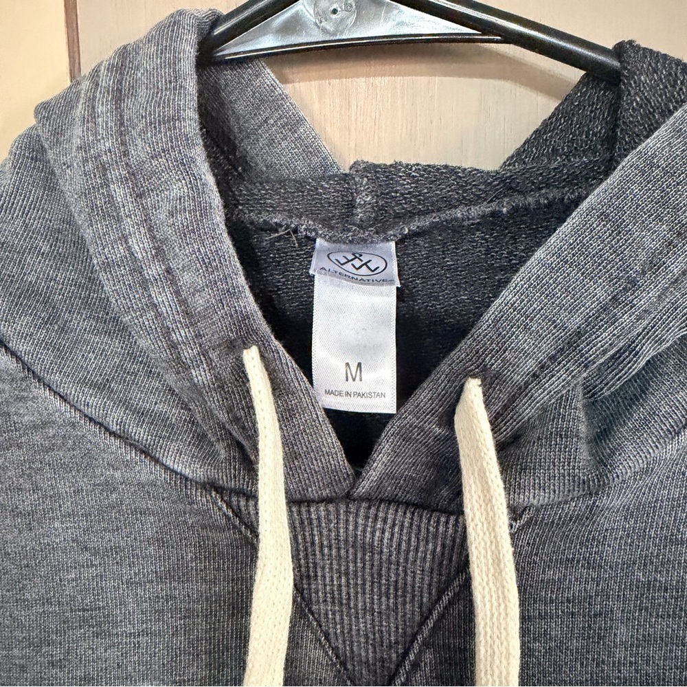Alternative French Terry Hoodie-Size Medium-Washed Black-NWOT - Picture 3 of 9